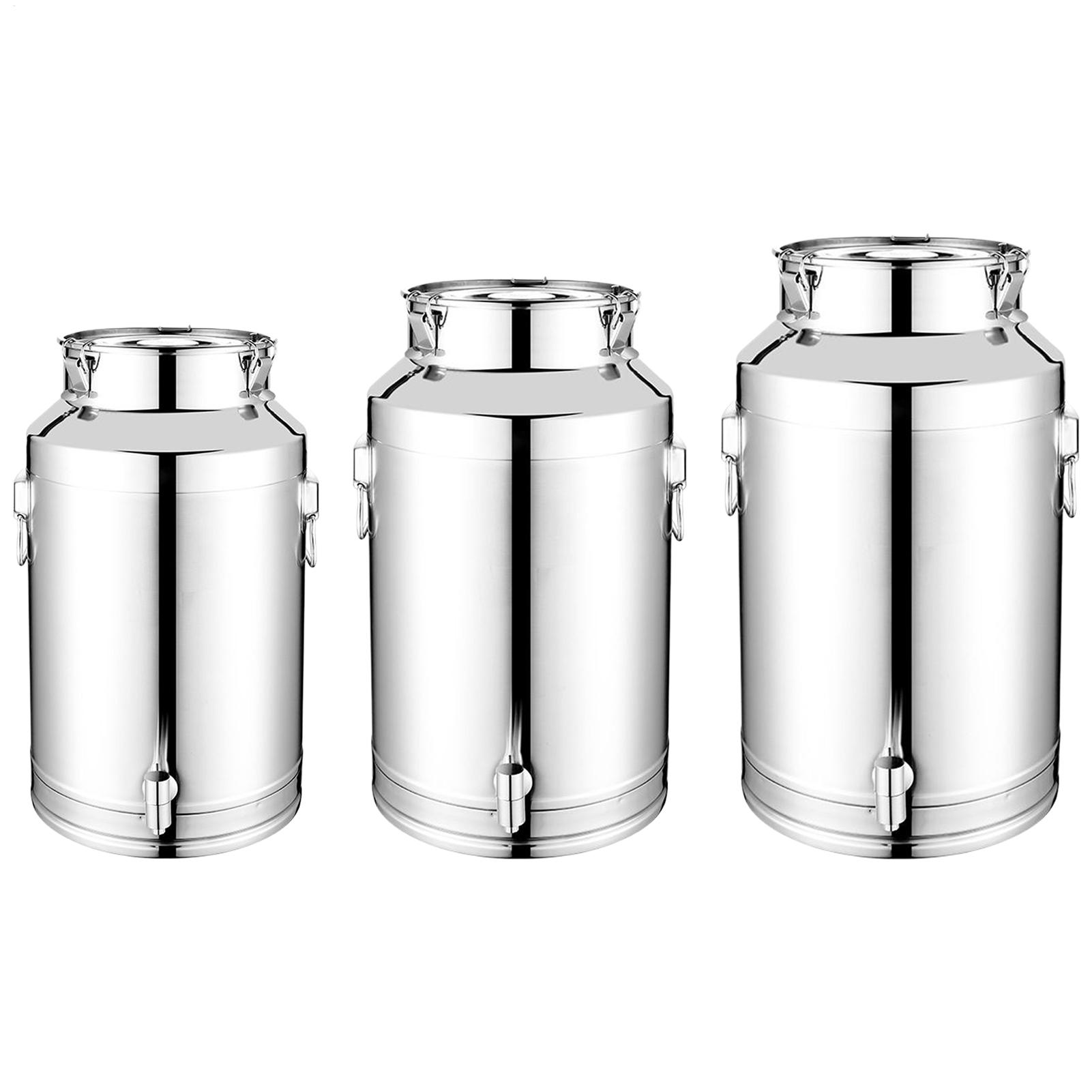 Kitchen Appliances And Utensils - 5L/9L/14L Mutfak Mühürlü Varil Musluklu Paslanmaz
