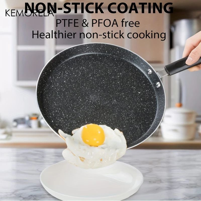 Electric Griddle Pancake - Yapışmaz Tava 18/22/26CM Kahvaltılık Krep Yumurta