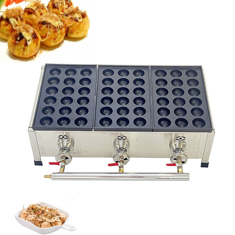 Kitchen Appliances In Japanese - HPH2O Gazlı Waffle Makinesi 3 Bölmeli
