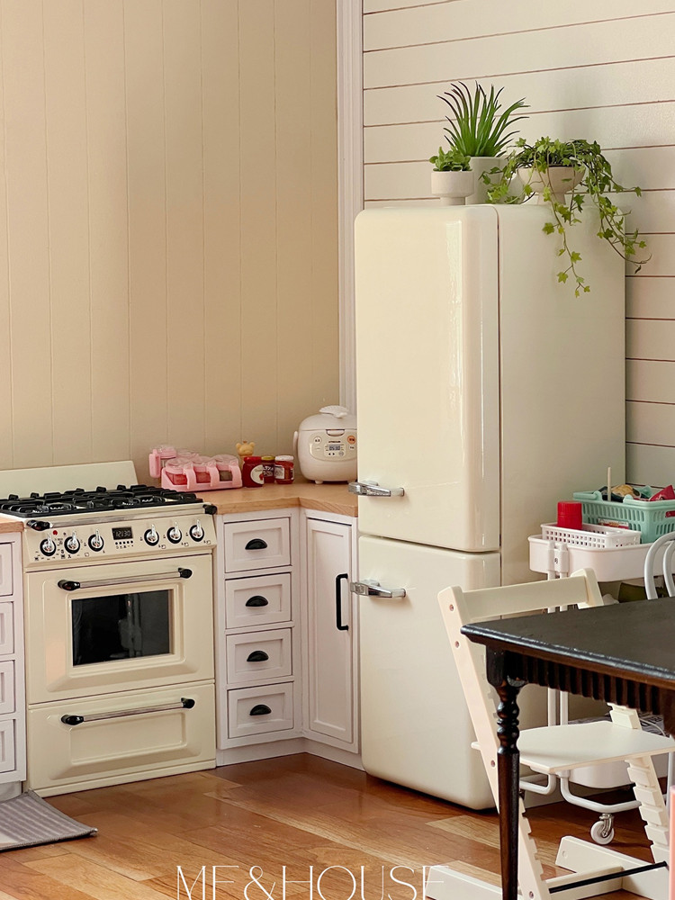 Kitchen Appliances Toys - 1/6 bebek evi modeli mobilya aksesuarları