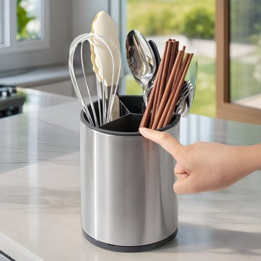 Kitchen Appliances Storage - Büyük Kapasiteli Mutfak Gereçleri Tutucu Paslanmaz