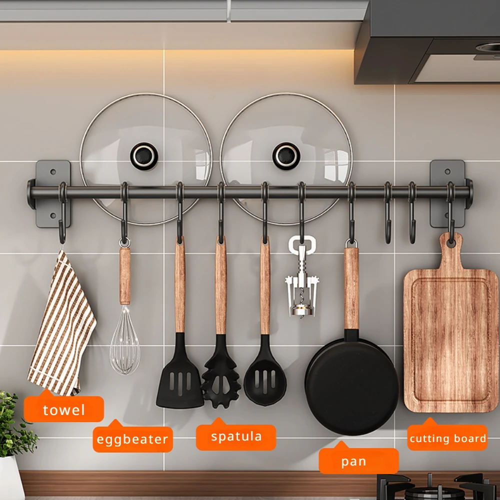Kitchen Appliances Storage - Delme gerektirmeyen mutfak askılığı, paslanmaz çelik
