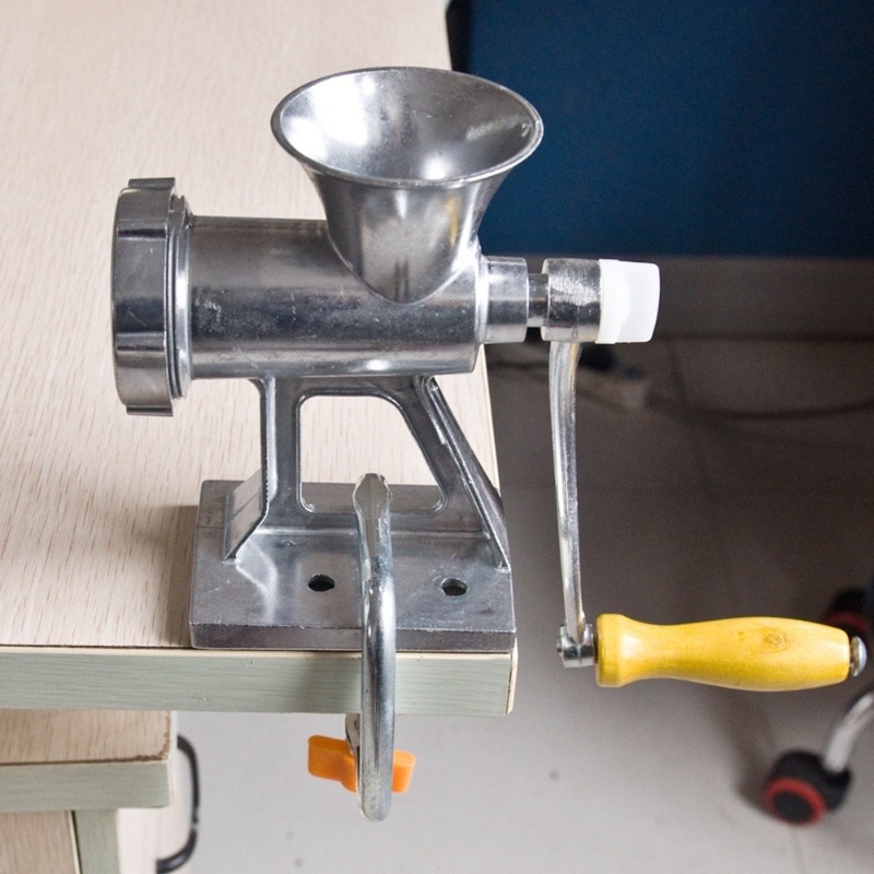 Kitchen Appliances And Utensils - Alüminyum alaşım el işletmek manuel kıyma
