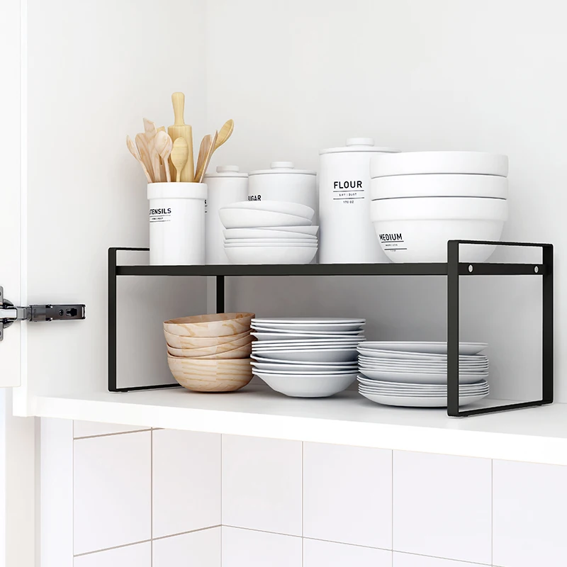 Kitchen Appliances Storage - Çelik Mutfak Yemekleri Kase Depolama Rafı