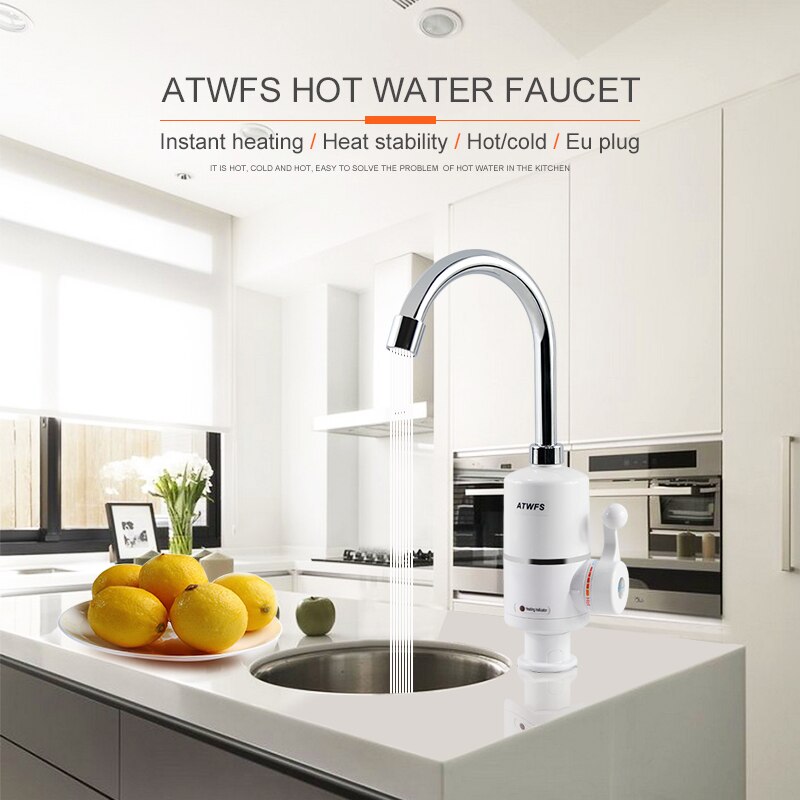 Kitchen Appliances And Utensils - ATWFS Tankless elektrikli yeni su isıtıcı