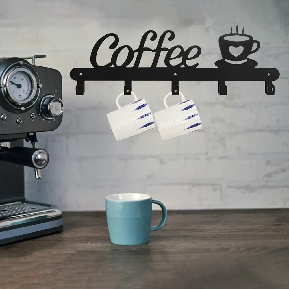 Metal Duvara Monte Kahve Kupa  - Kitchen Appliances Holder incelemesi ve fiyatı