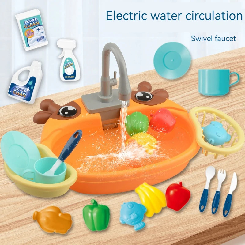Elektrikli Dolaşan Suyu, Bulaş - Kitchen Appliances Toys incelemesi ve fiyatı