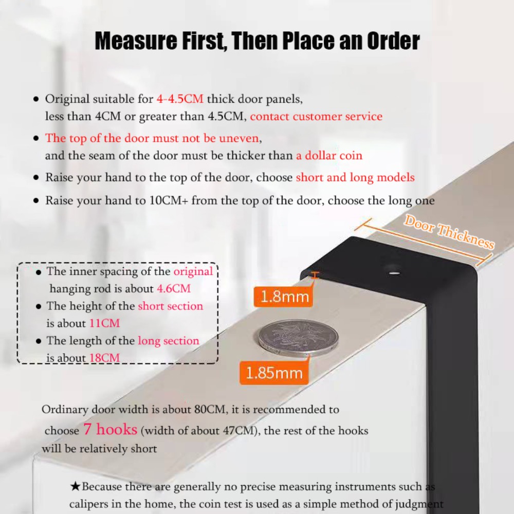 Kapı Üzerinde Kancalar 6 Kanca - Kitchen Appliances Holder incelemesi ve fiyatı