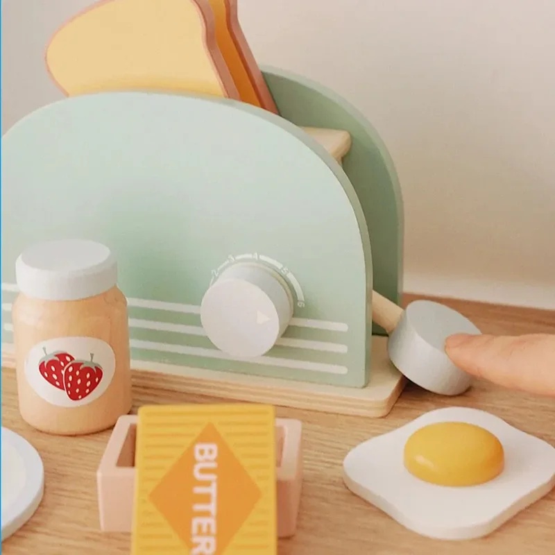 Ahşap Simülasyon Tost Makinesi - Kitchen Appliances Toys incelemesi ve fiyatı