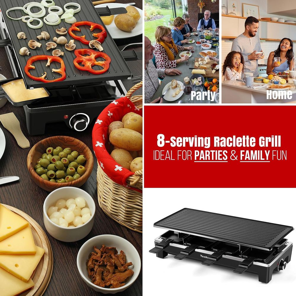 Raclette Izgarası, Elektrikli  - Raclette Grill Table incelemesi ve fiyatı
