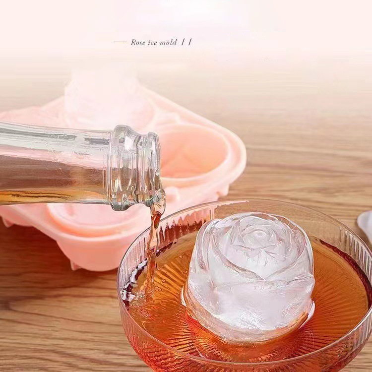 3D Gül Buz Kalıpları 4 Delik B - Kitchen Appliances Holder incelemesi ve fiyatı