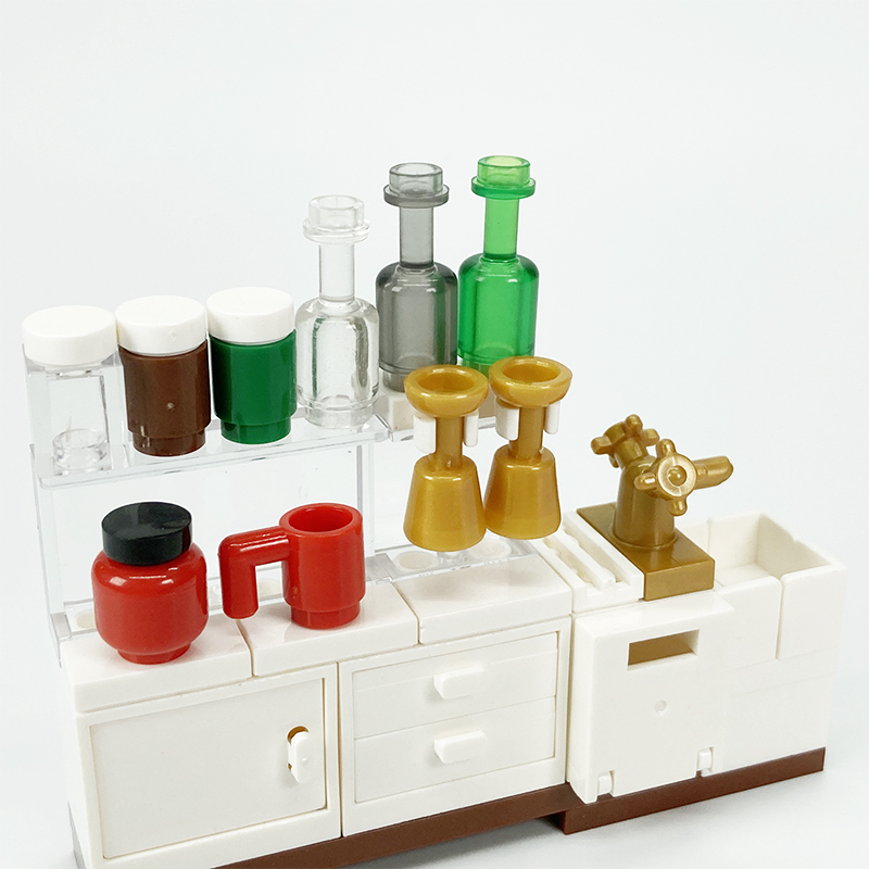 MOC blok yaratıcı oyuncaklar m - Kitchen Appliances Toys incelemesi ve fiyatı