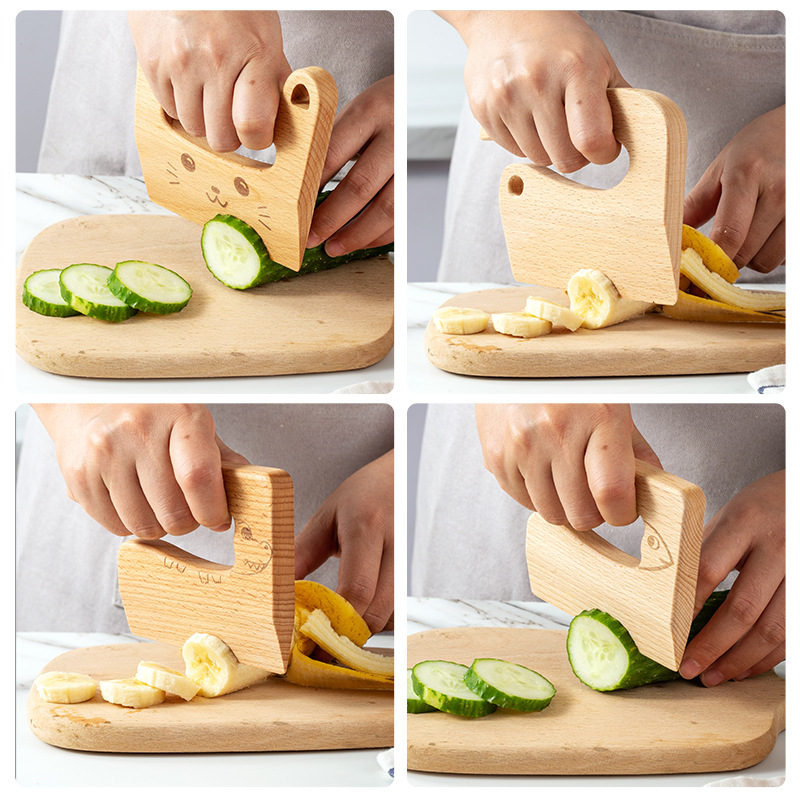 Ahşap Çocuk Bıçağı Pişirme içi - Kitchen Appliances Toys incelemesi ve fiyatı