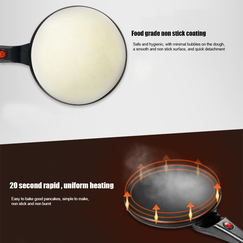 Tek Taraflı Isıtmalı Elektrikl - Electric Griddle Pancake incelemesi ve fiyatı