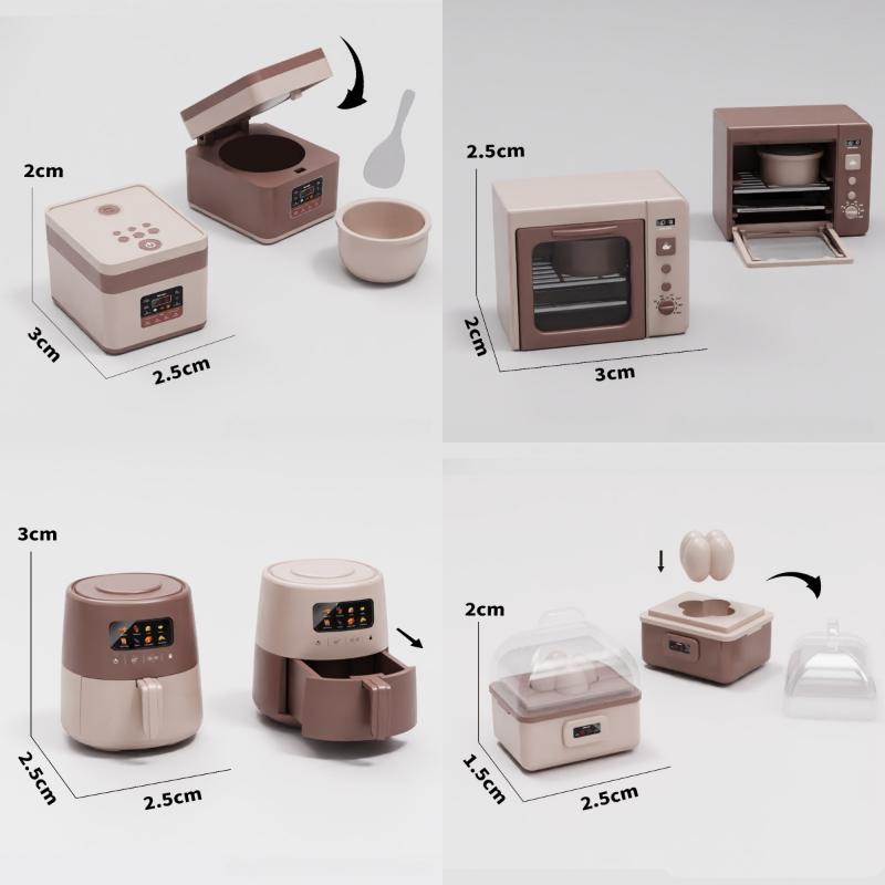 Yeni 【1 Adet Gerçekçi Mikrodal - Kitchen Appliances Toys incelemesi ve fiyatı
