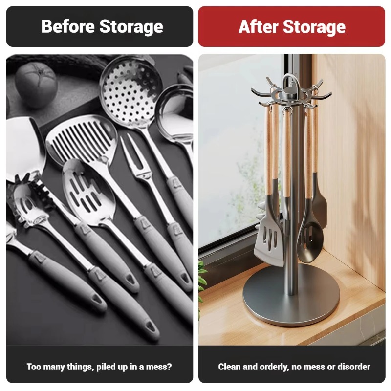 360 °   Döner Mutfak Spatulası - Kitchen Appliances Storage incelemesi ve fiyatı
