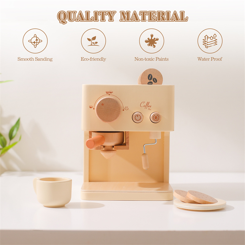 Çocuklar Ahşap Montessori oyun - Kitchen Appliances Toys incelemesi ve fiyatı